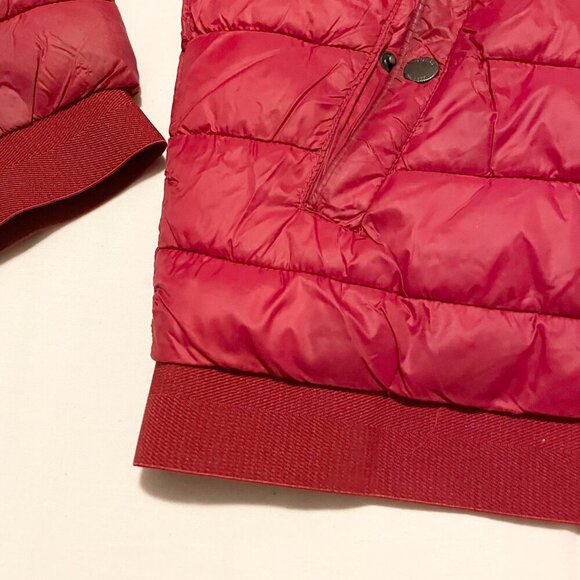 Guess Mens Bomber Jacket Red Size XL - Picture 7 of 16